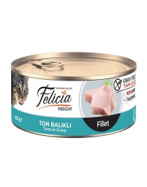 Felicia Tahılsız 85 gr Konserve Ton Balıklı Fileto Yaş Kedi Maması