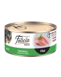 Felicia Tahılsız 85 gr Konserve Tavuklu Fileto Yaş Kedi Maması