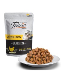 Felicia Tahılsız 85 gr Pouch Sterilised Tavuklu Yaş Kedi Maması