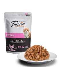Felicia Tahılsız 85 gr Pouch Yavru Tavuklu Yaş Kedi Maması
