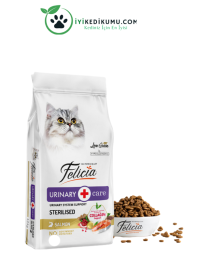 Felicia 1 Kg Kolajenli Somonlu Az Tahıllı Kısırlaştırılmış Kedi Maması HypoAllergenic Kedi Maması