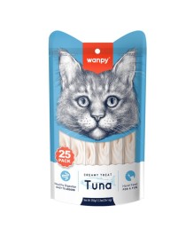 Wanpy Ton Balıklı 25*14 gr Krema Kedi Ödülü 