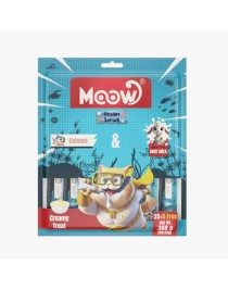 Moow Somonlu Keçi Sütlü 12gr x 30'lu Kedi Krema Ödülü