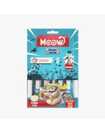 Moow Somonlu Keçi Sütlü 12gr x 6 Kedi Krema Ödül