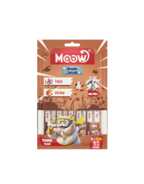 Moow Ton Balıklı&Karidesli Keçi Sütlü 12gr x 6 12 li Kedi Krema Ödülü