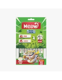 Moow Yengeçli&Istakozlu Keçi Sütlü 12gr x 6 12 li Kedi Krema Ödülü