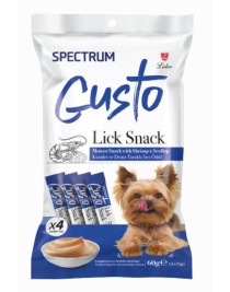 Spectrum Gusto Karidesli ve Deniz Taraklı Köpek Sıvı Ödülü 4x15gr