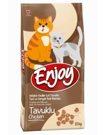 Enjoy Tavuklu Yetiskin Kedi Mamasi 15 kg