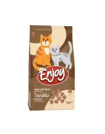 Enjoy Tavuklu Yetişkin Kedi Maması 1kg