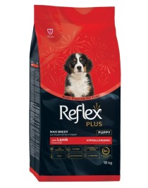 Reflex Plus Junior Kuzu Etli Pirinçli Büyük Irk Yavru Köpek Maması 18kg