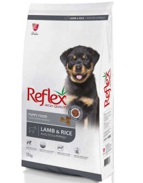 Reflex Puppy Kuzu Eti ve Pirinçli Yavru Köpek Maması 15kg
