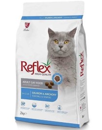 Reflex Somonlu ve Hamsili Yetişkin Kedi Maması 2kg