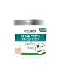 Vets Best Diş Temizleme Parmak Pedi 50'li Paket