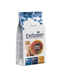 Exclusion Monoprotein Sığır etli ve Narlı Düşük Tahıllı Kısırlaştırılmış Kedi Maması 12kg