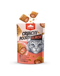 Wanpy Kedi Crunch Ödül Somon & Havyar 60g