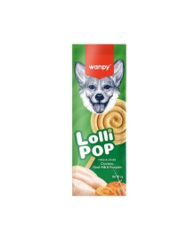 Wanpy Köpekler İçin Dondurularak Kurutulmuş Lolipop - Balkabaklı - 6 g