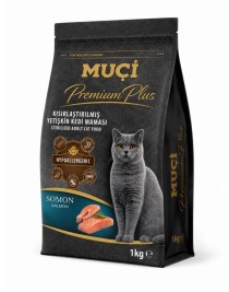 Muçi Süper Premium Somonlu Yetişkin Kuru Kedi Maması 1 kg