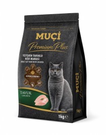 Muçi Süper Premium Tavuklu Yetişkin Kuru Kedi Maması 1 kg