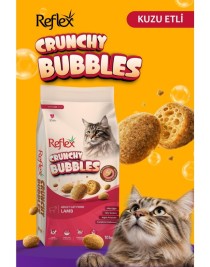 Reflex Crunchy Bubbles Kuzu Etli Yetişkin Kedi Maması 10 kg