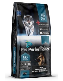 Pro Performance Somonlu ve Pirinçli Orta ve Büyük Irk Yetişkin Köpek Maması 12 Kg