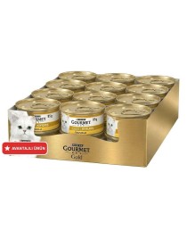 Gourmet Kıyılmış Tavuklu 85 gr 24'lü Yetişkin Konserve Kedi Maması
