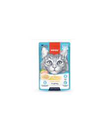 Wanpy 70g Pouch Tavuklu Yaş Kedi Maması