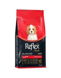 Reflex Plus Puppy Mini Small Kuzu Etli Küçük Irk Yavru Köpek Maması 3 Kg