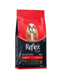 Reflex Plus Mini Small Kuzu Etli Küçük Irk Köpek Maması 3 Kg