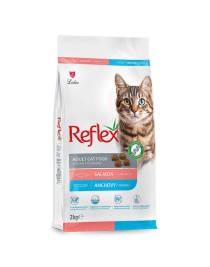 Reflex Salmon Anchovy Somonlu ve Hamsili Kedi Maması 2 Kg