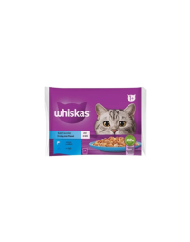 Whiskas Balık Favorileri Yaş Kedi Maması 4 x 85 g