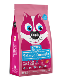 Kittylife Somonlu Super Premium Yavru Kedi Maması 10 Kg