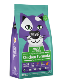 Kittylife Tavuklu Super Premium Yetişkin Kedi Maması 10 Kg