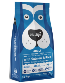Havlife Mini Irk Somonlu Super Premium Yetişkin Köpek Maması 15 Kg