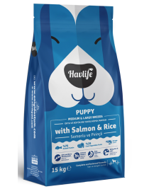 Havlife Somonlu Medium & Large Yavru Köpek Maması 15 Kg