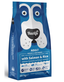 Havlife Somonlu Medium & Large Yetişkin Köpek Maması 15 Kg