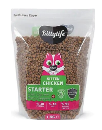 Kittylife Yavru Süper Premium Kedi Maması Tavuklu 1 Kg