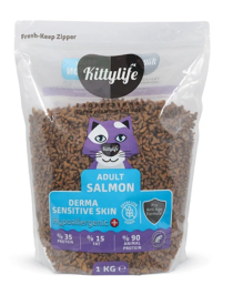 Kittylife Yetişkin Süper Premium Kedi Maması Somonlu 1 Kg