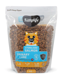 Kittylife Yetişkin Süper Premium Kısır Kedi Maması Somonlu 1 Kg