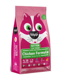 Kittylife Tavuklu Süper Premium Yavru Kedi Maması 2 Kg