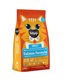 Kittylife Somonlu Süper Premium Kısırlaştırılmış Kedi Maması 2 Kg