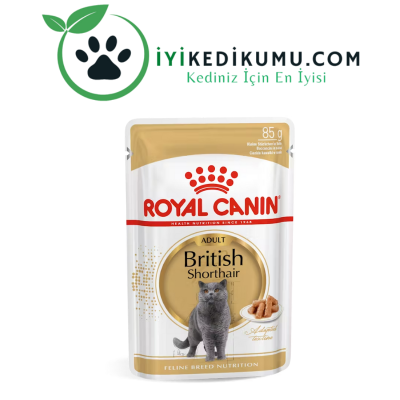 Royal Canin British Shorthair Adult in Gravy 85 gr Yaş Kedi Maması