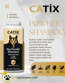 CATİX Kedi Toz Şampuan 150 Gr