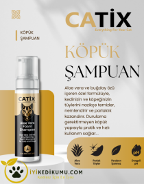CATİX Aloe Vera Ve Buğday Özlü Köpük Şampuan 200 Ml