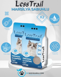 Less Trail Marsilya Sabun Kokulu Kedi Kumu 10lt X 2 Adet