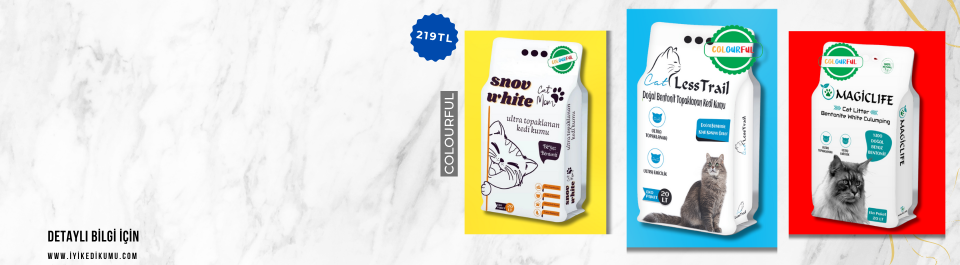 Colourful Kedi Kumları – Renkli, Güvenli ve Etkili Temizlik Deneyimi