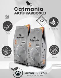 Catmania Carbon Grey Kedi Kumu 10L x 2’li 
