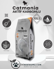 Catmania Carbon Grey Kedi Kumu 10L 