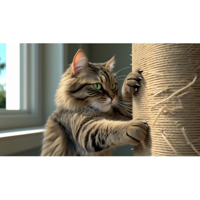 cat scratching on scratching post.jpg