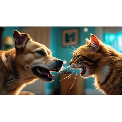 Kedi ve Köpekler Arasında Gerçekten Bir Rekabet Var mı?