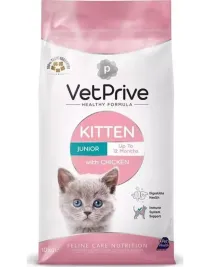 Vet Prive Tavuklu 10 kg Yavru Kedi Maması